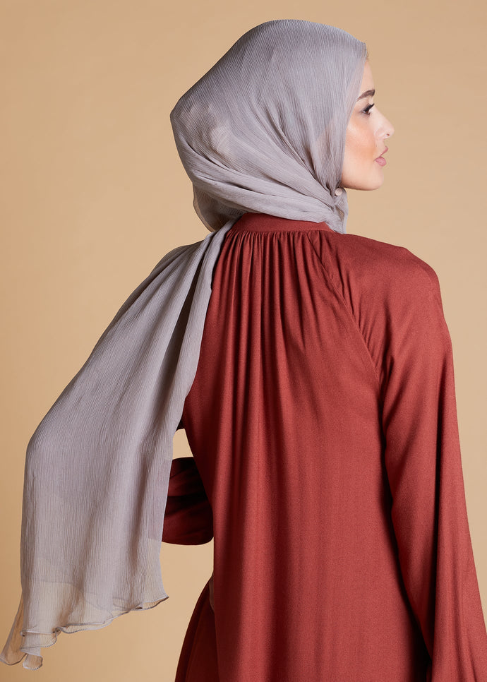 Plisado Abaya Clay | Abayas | Aab Modest Wear