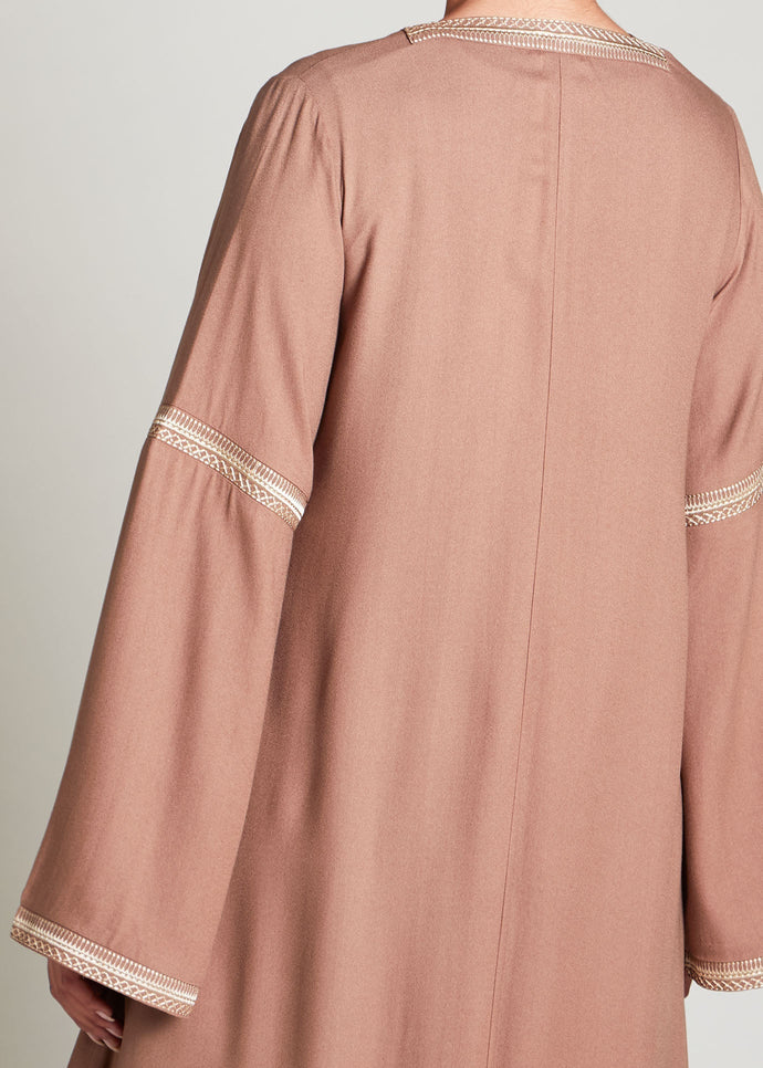 Beige Bisht | Abayas | Aab Modest Wear