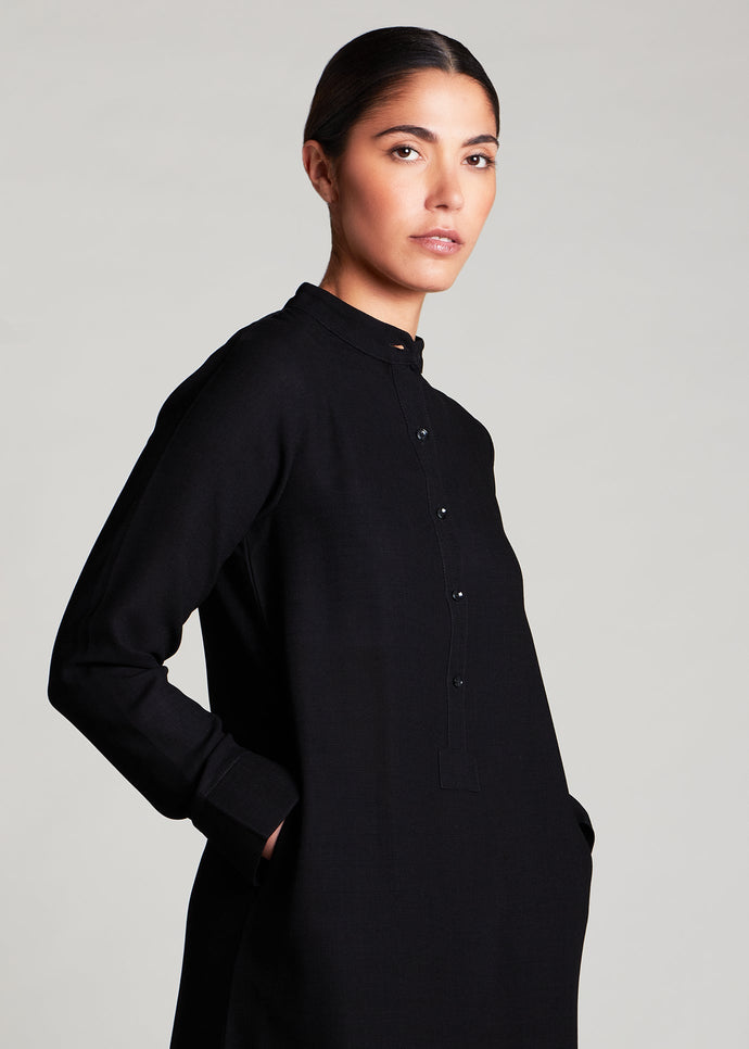 Black Linen Abaya | Abayas | Aab Modest Wear