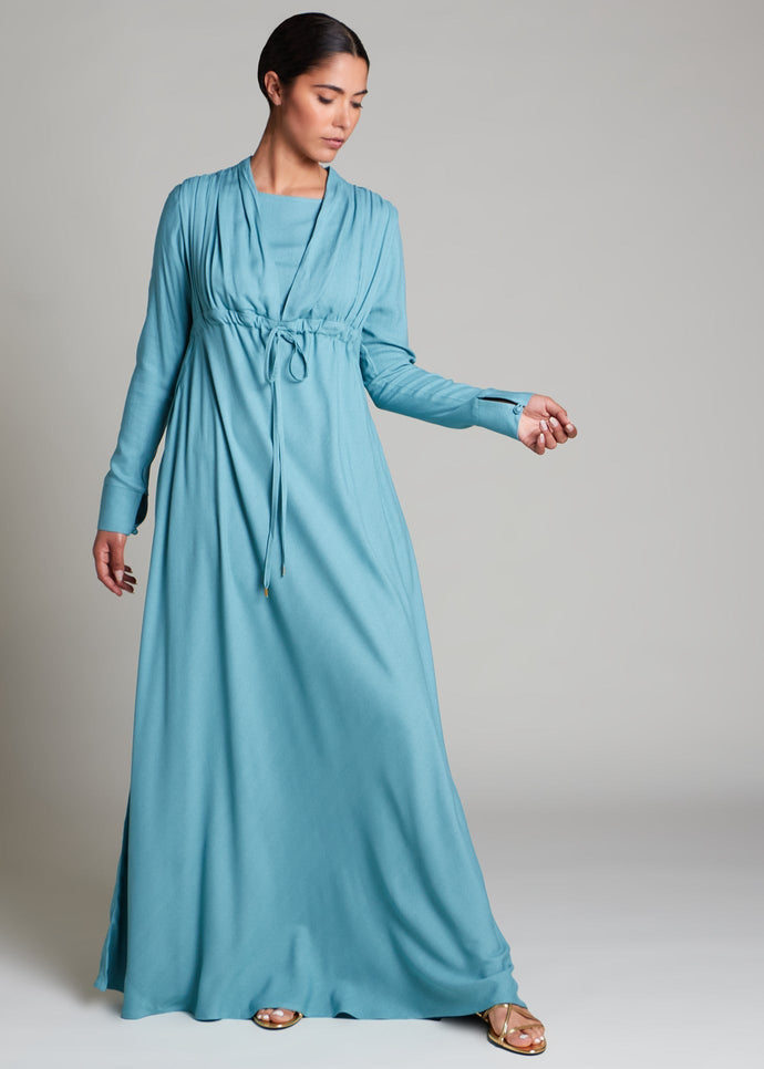Samsara Abaya Blue | Abayas | Aab Modest Wear