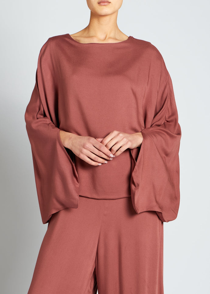 Batwing Jumpsuit Rosewood | Jumpsuits | Aab Modest Wear
