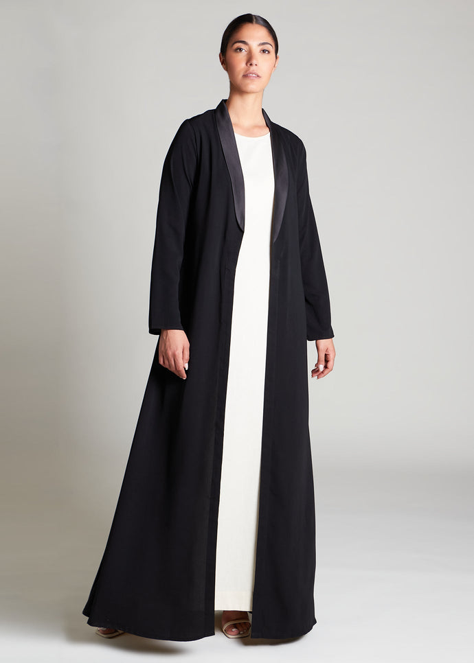 Long Jacket Black | Coats & Cover Ups | Aab Modest Wear