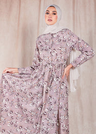 Mauve Magnolia Maxi Dress - Final Sale