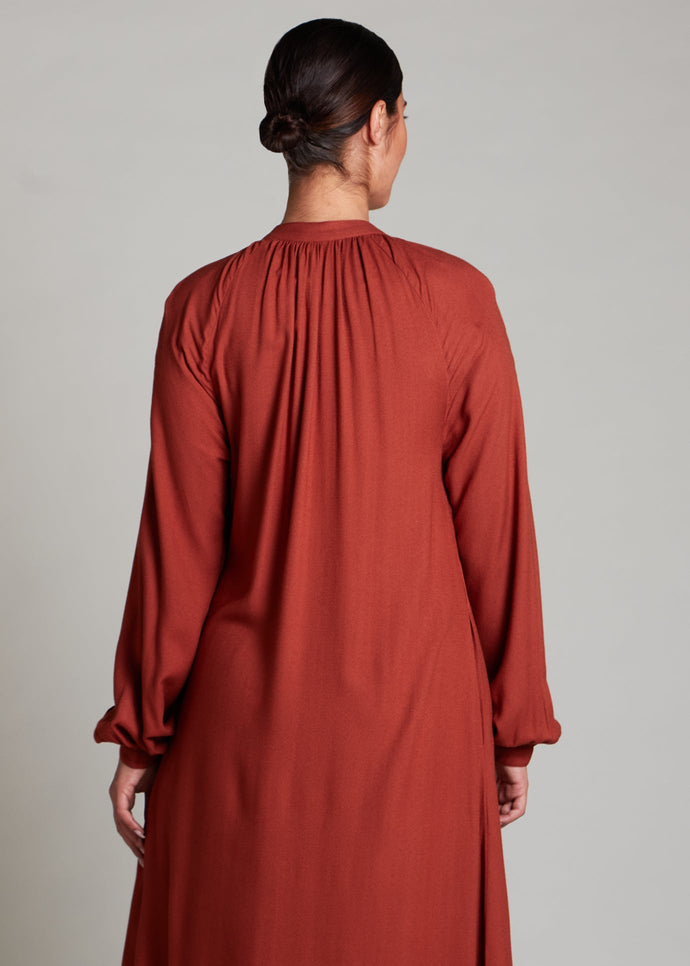 Plisado Abaya Clay | Abayas | Aab Modest Wear