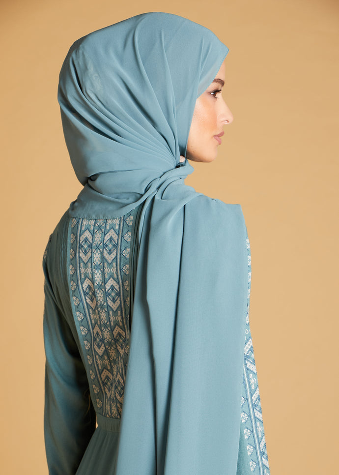 Sakhra Abaya Sage | Abayas | Aab Modest Wear