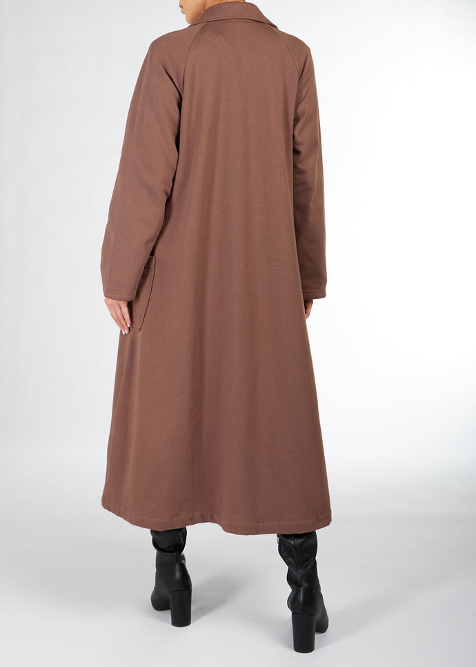 Coffee Fleece Cover Up | Coats & Cover Ups | Aab Modest Wear