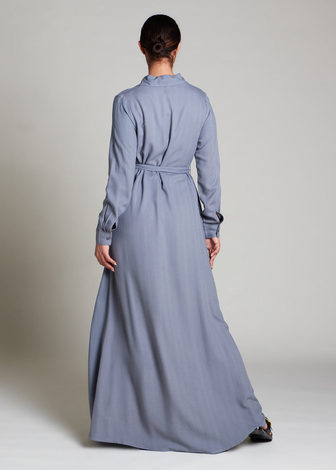Maxi Shirt Dark Grey | Maxi Dresses | Aab Modest Wear