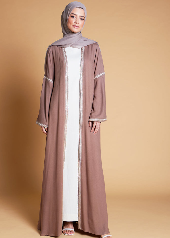 Beige Bisht | Abayas | Aab Modest Wear