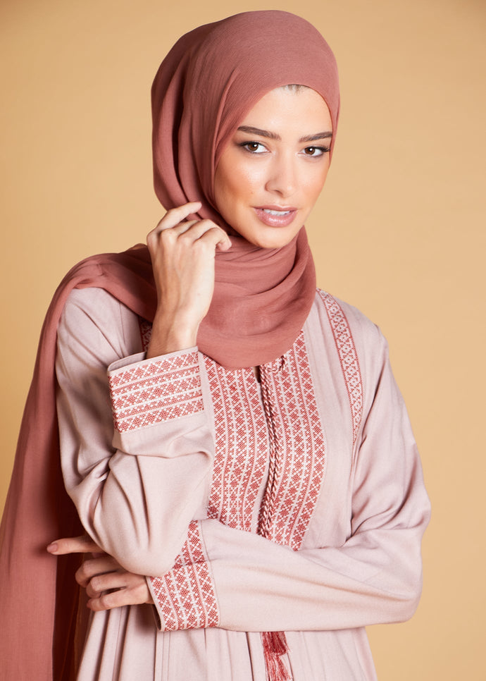 Cordoba Cross Stitch Abaya | Abayas | Aab Modest Wear