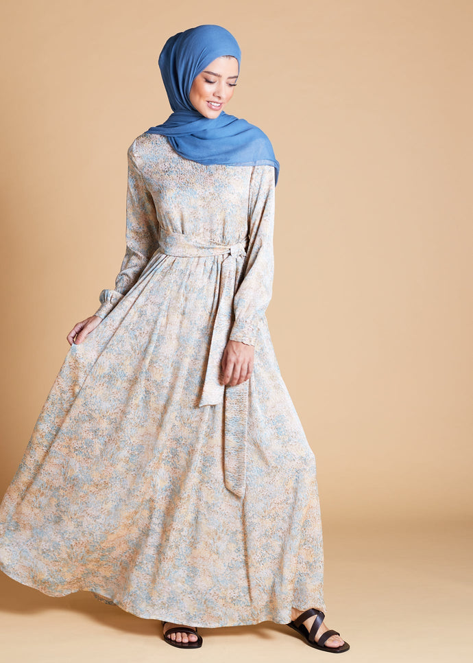 Watercolour Maxi Dress | Maxi Dresses | Aab Modest Wear