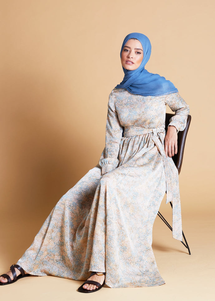 Watercolour Maxi Dress | Maxi Dresses | Aab Modest Wear