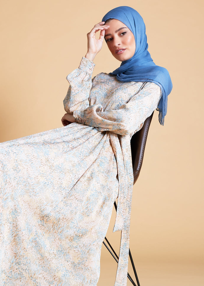 Watercolour Maxi Dress | Maxi Dresses | Aab Modest Wear