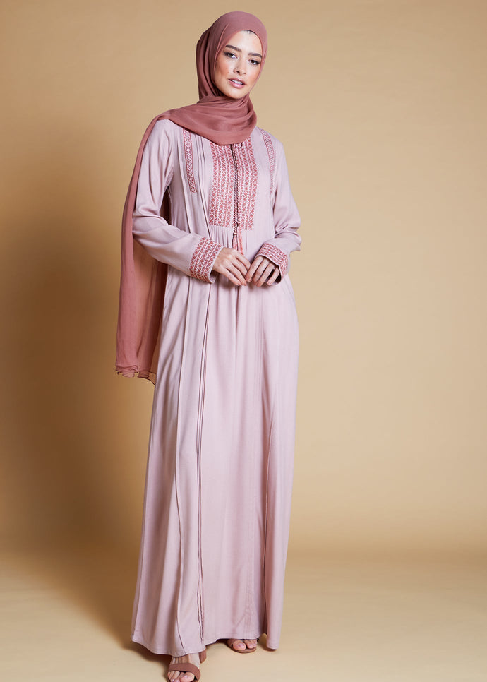 Cordoba Cross Stitch Abaya | Abayas | Aab Modest Wear