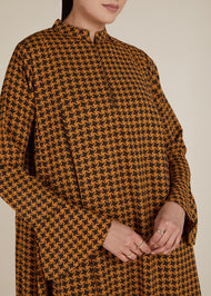 Houndstooth Abaya