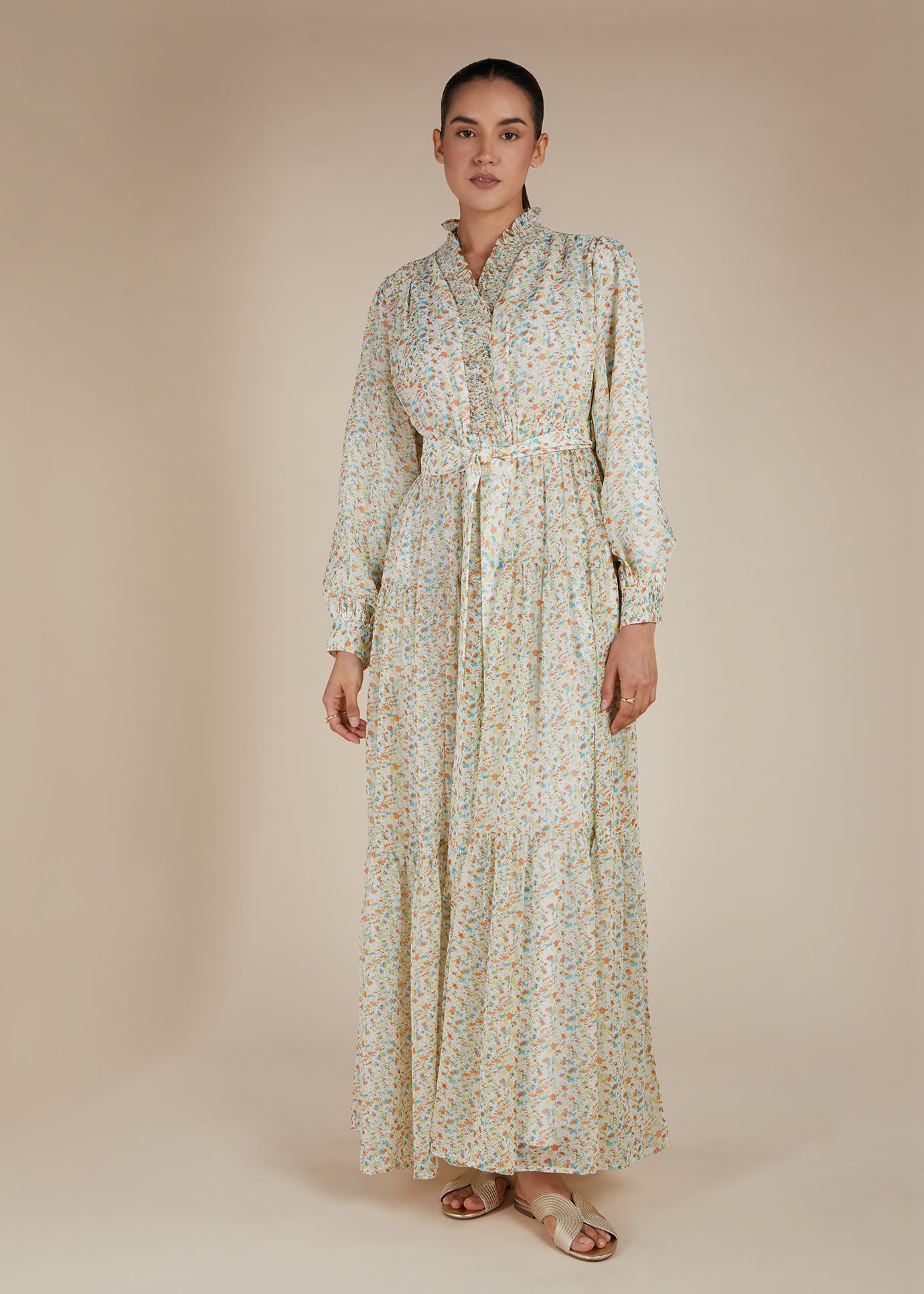 Pastel Blooms Maxi | Modest Maxi Dresses