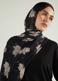 Fluttery Florals Premium Modal Hijab