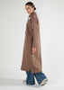 Funnel Neck Midi Taupe