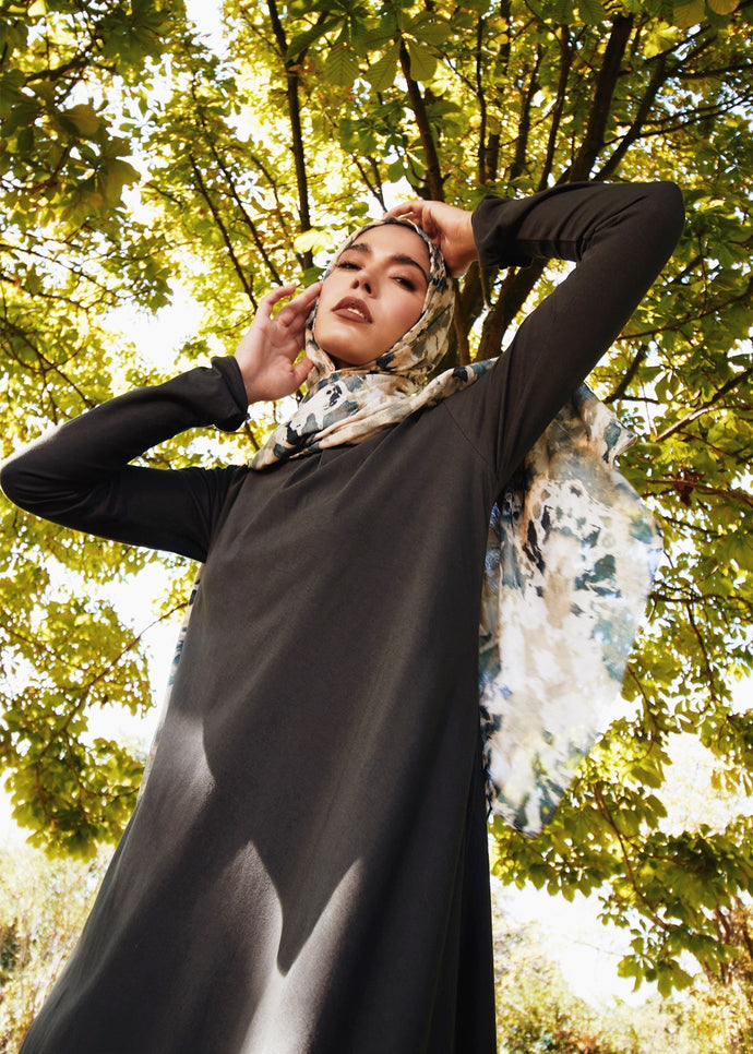 Mulberry Abaya Dark Green