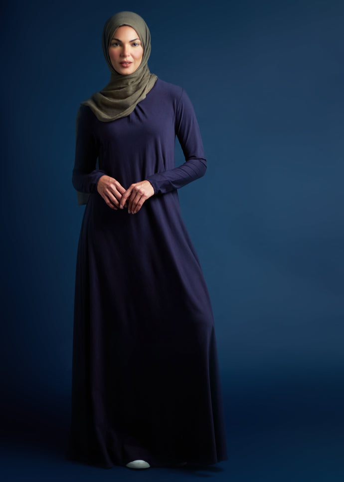 Mulberry Abaya Navy