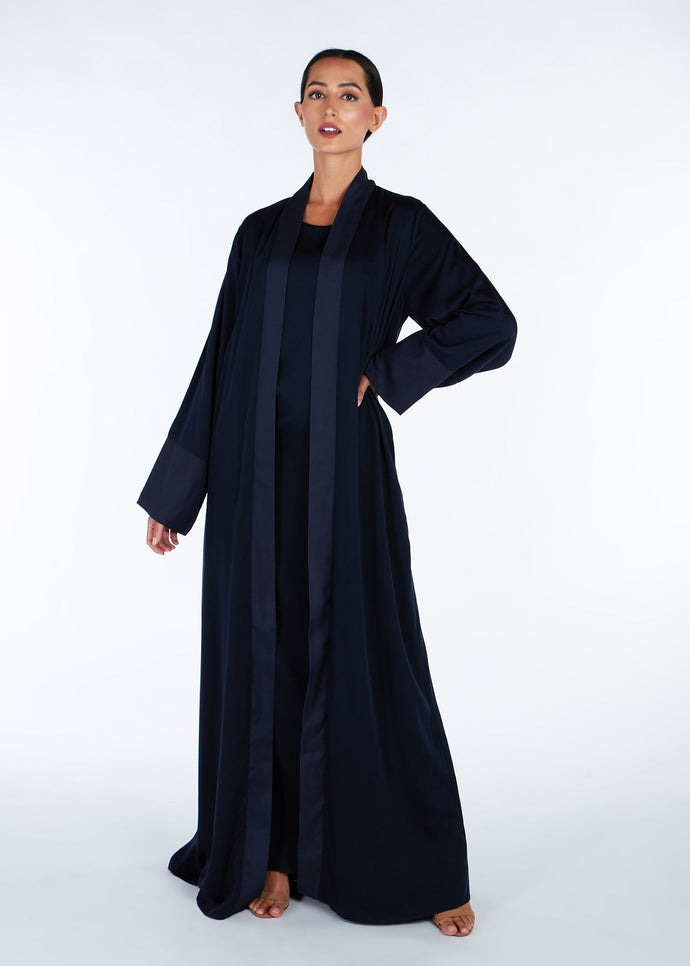 Loose Fit Kimono Dark Navy