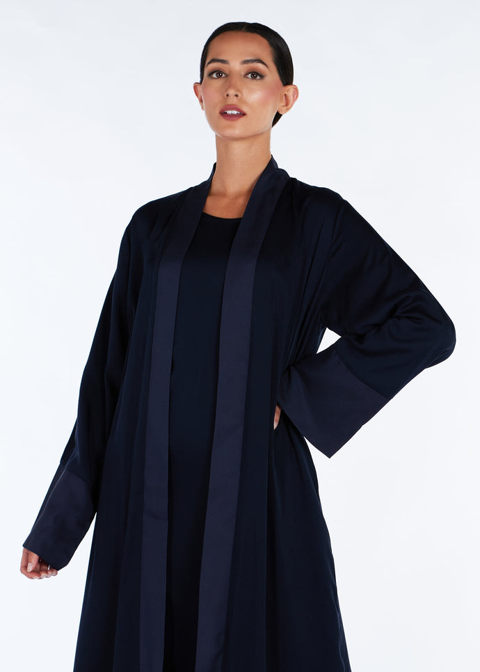 Loose Fit Kimono Dark Navy