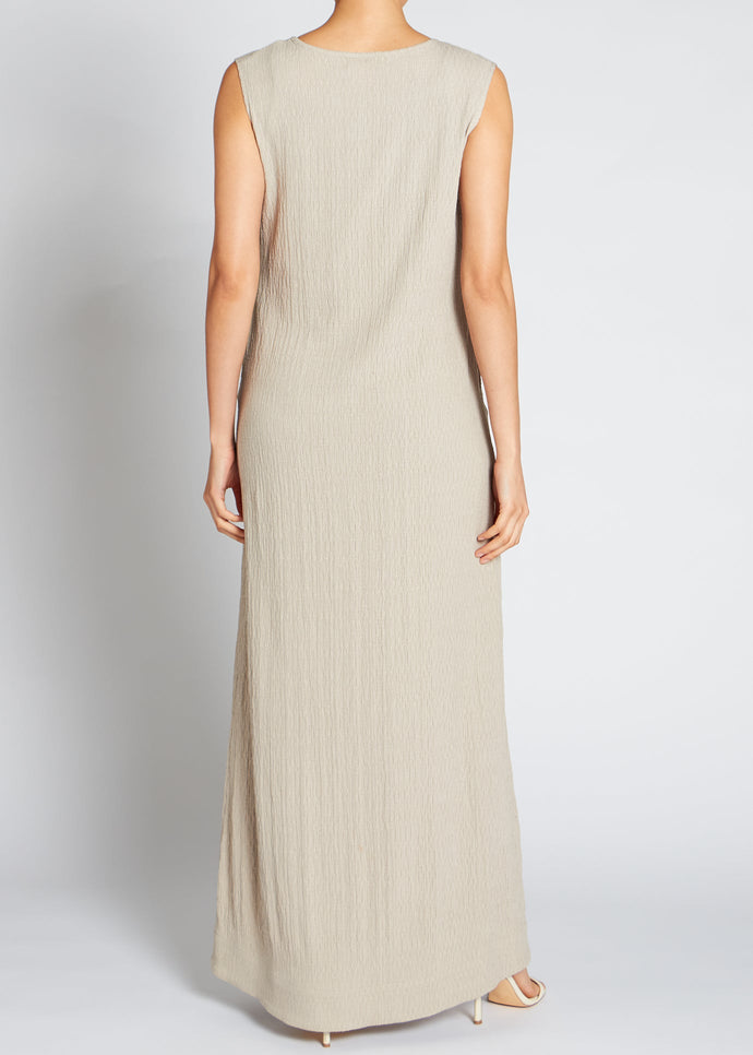 Cream Slip Dress