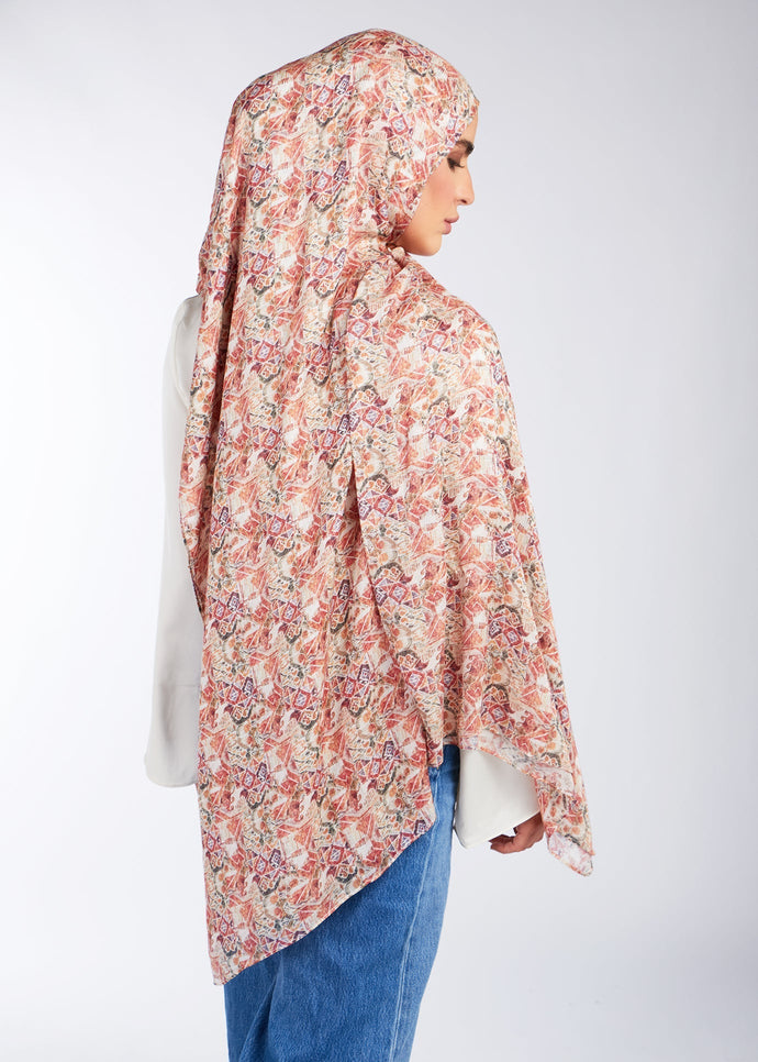 Aztec Print Hijab