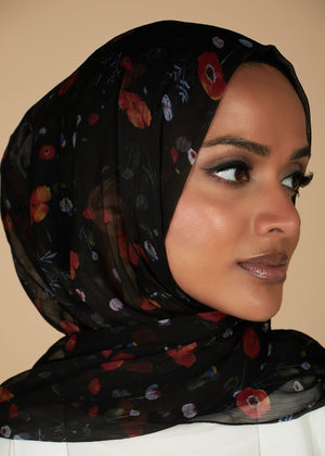 Hannoun Print Hijab | Hijabs | Aab Modest Wear
