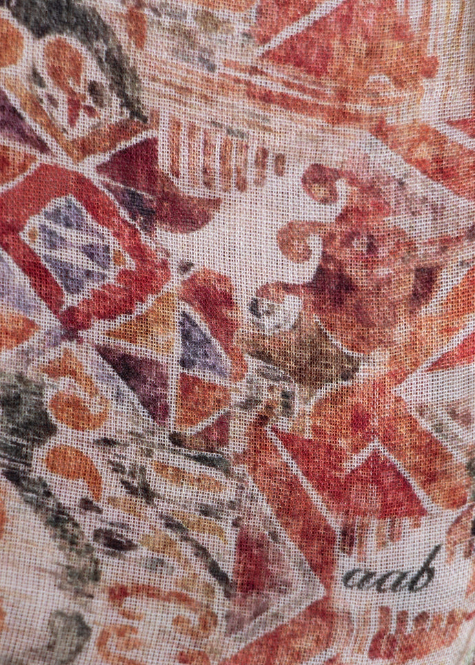 Aztec Print Hijab