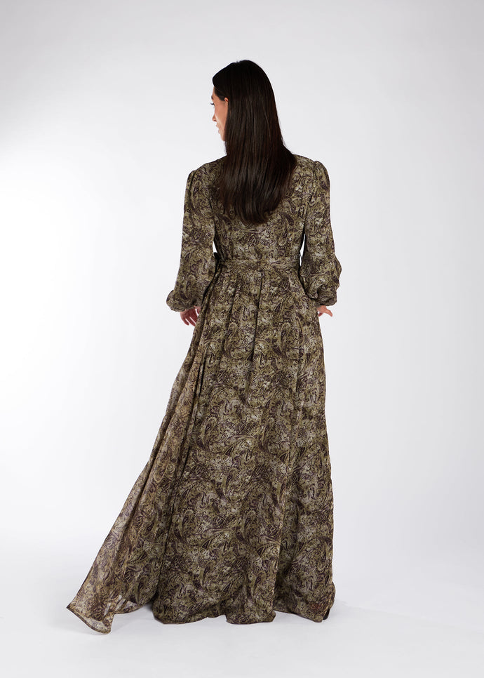 Autumn Paisley Maxi Dress | Maxi Dresses | Aab Modest Wear