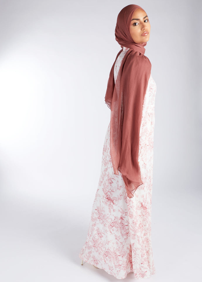 Toile De Jouy Maxi Dress | Maxi Dresses | Aab Modest Wear