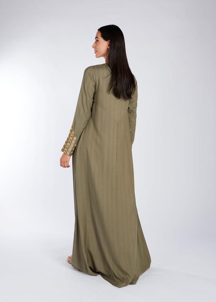 Sahm Abaya Ivy Green