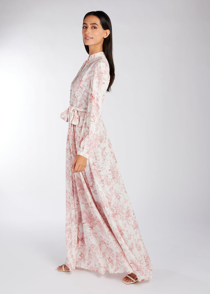 Toile De Jouy Maxi Dress | Maxi Dresses | Aab Modest Wear
