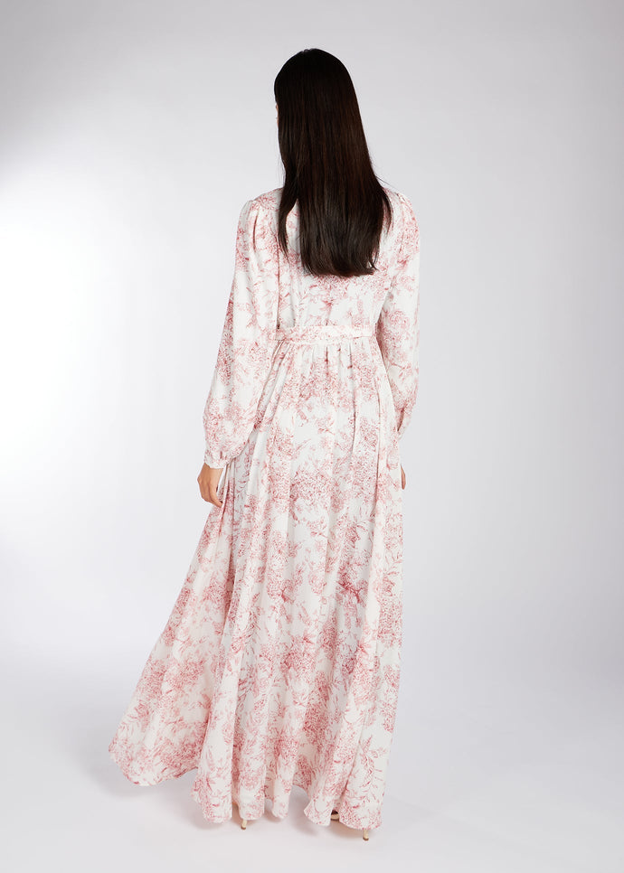 Toile De Jouy Maxi Dress | Maxi Dresses | Aab Modest Wear