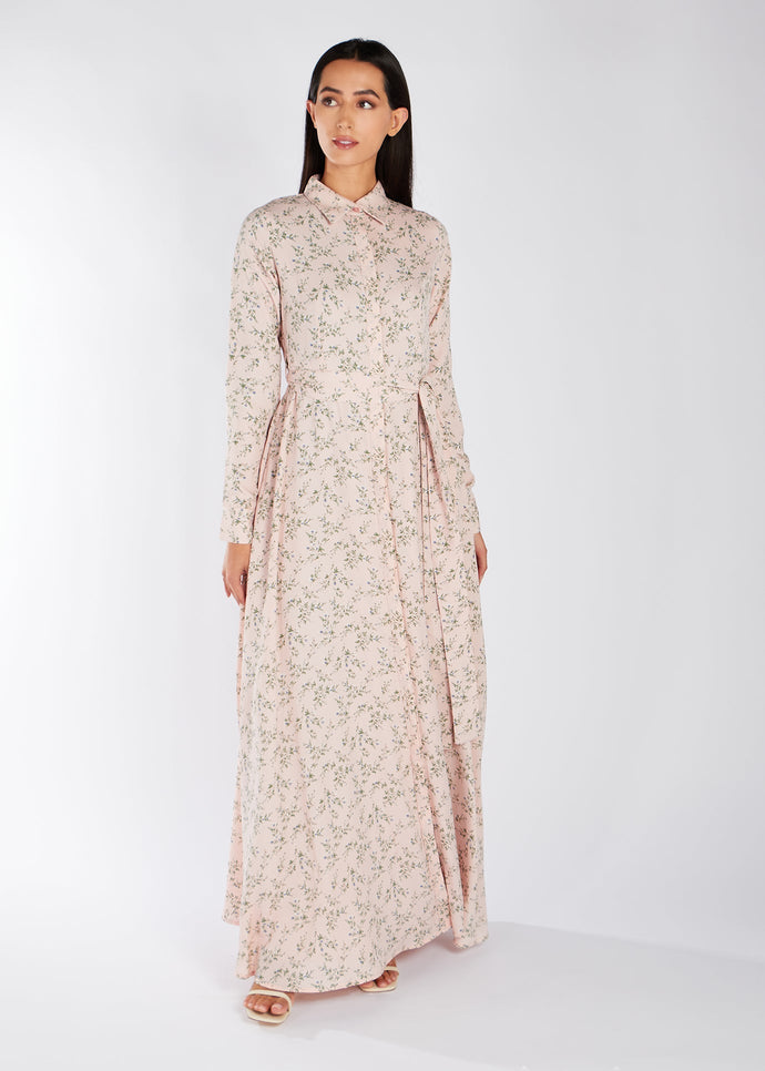 Mini Floral Maxi Dress | Maxi Dresses | Aab Modest Wear
