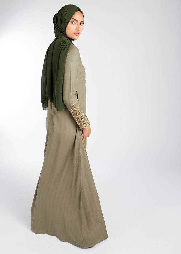 Sahm Abaya Ivy Green