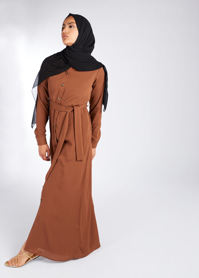 Safari Maxi Dress | Maxi Dresses | Aab Modest Wear
