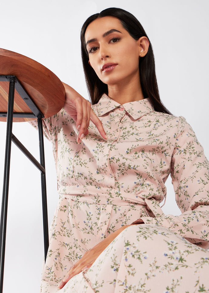 Mini Floral Maxi Dress | Maxi Dresses | Aab Modest Wear