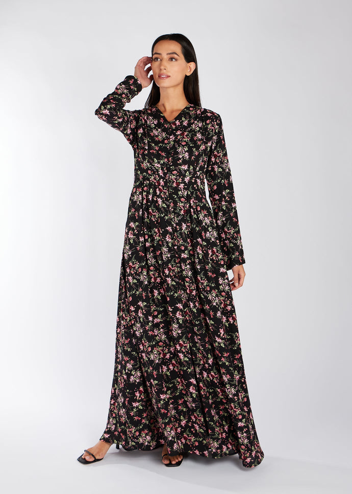 Smock Waist Maxi Dress | Maxi Dresses | Aab Modest Wear