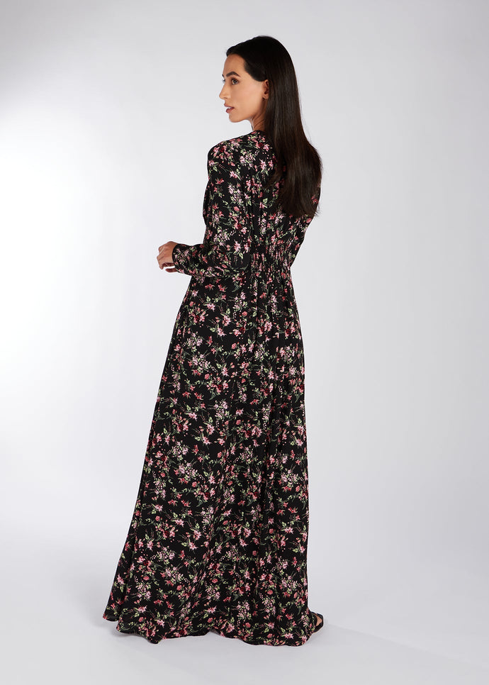 Smock Waist Maxi Dress | Maxi Dresses | Aab Modest Wear