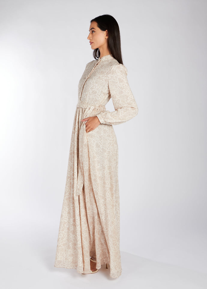 Hazy Paisley Maxi Dress | Maxi Dresses | Aab Modest Wear