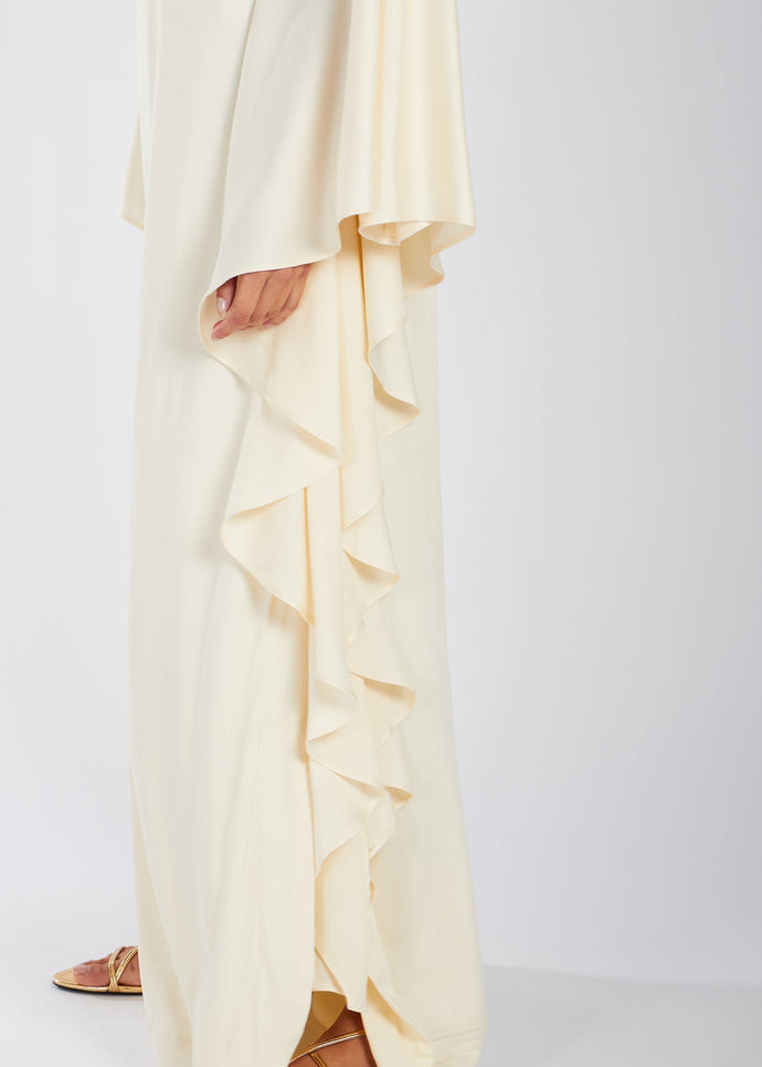 Floaty Kaftan Cream | Kaftans | Aab Modest Wear