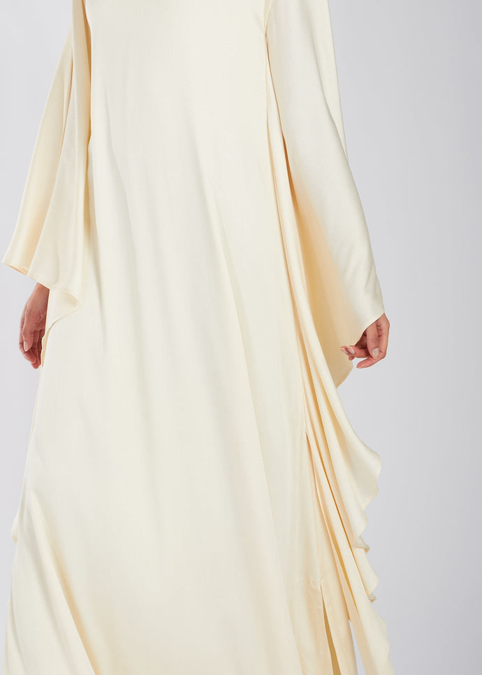 Floaty Kaftan Cream | Kaftans | Aab Modest Wear