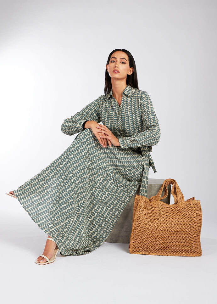 Hexagon Maxi | Maxi Dresses | Aab Modest Wear