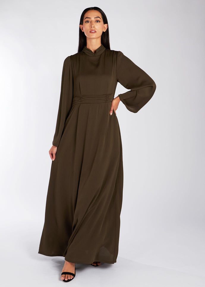 Rayie Abaya Brown | Abayas | Aab Modest Wear