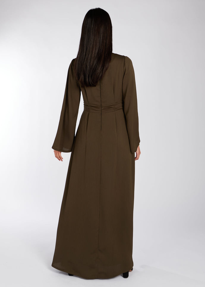 Rayie Abaya Brown | Abayas | Aab Modest Wear