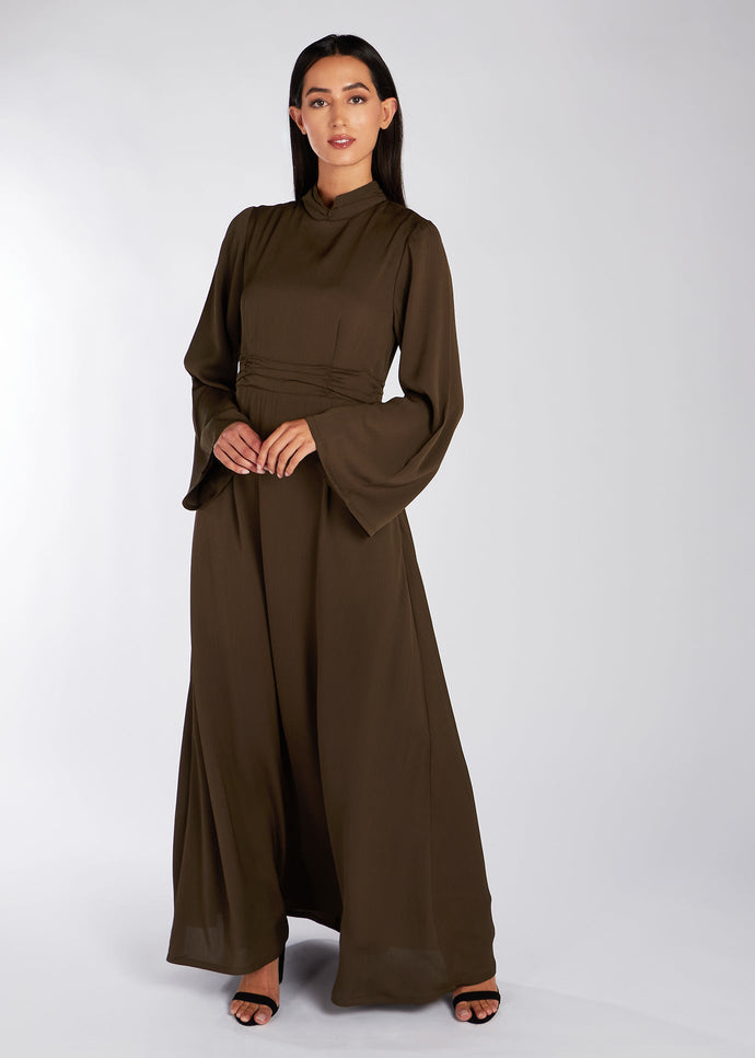 Rayie Abaya Brown | Abayas | Aab Modest Wear