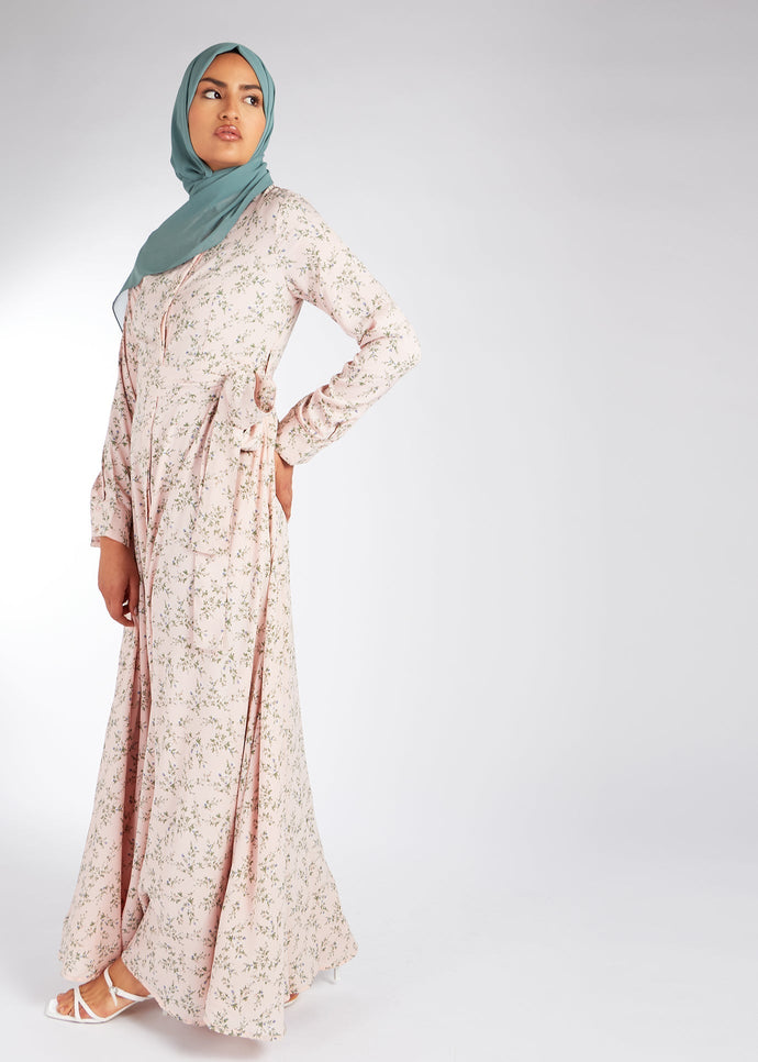 Mini Floral Maxi Dress | Maxi Dresses | Aab Modest Wear