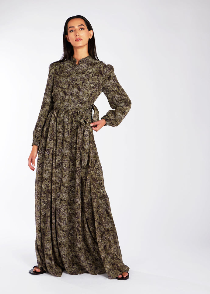 Autumn Paisley Maxi Dress | Maxi Dresses | Aab Modest Wear