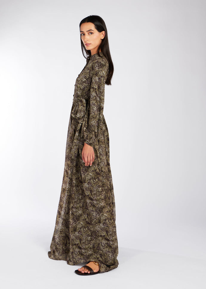 Autumn Paisley Maxi Dress | Maxi Dresses | Aab Modest Wear